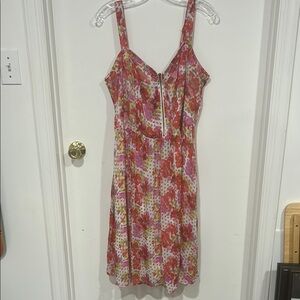 Floral Sundress with Zipper Detail